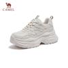 Camel Women's Sneakers, City Functional Patchwork Thick Sole Height Increasing Casual Shoes L26S283074
