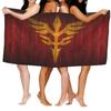 Mobile Suit Gundam Bath Towel Beach Towel Large Microfiber Absorbent Quick-Drying Antibacterial Deodorizing Towel Stylish Fluffy Soft Towel Hotel Qual