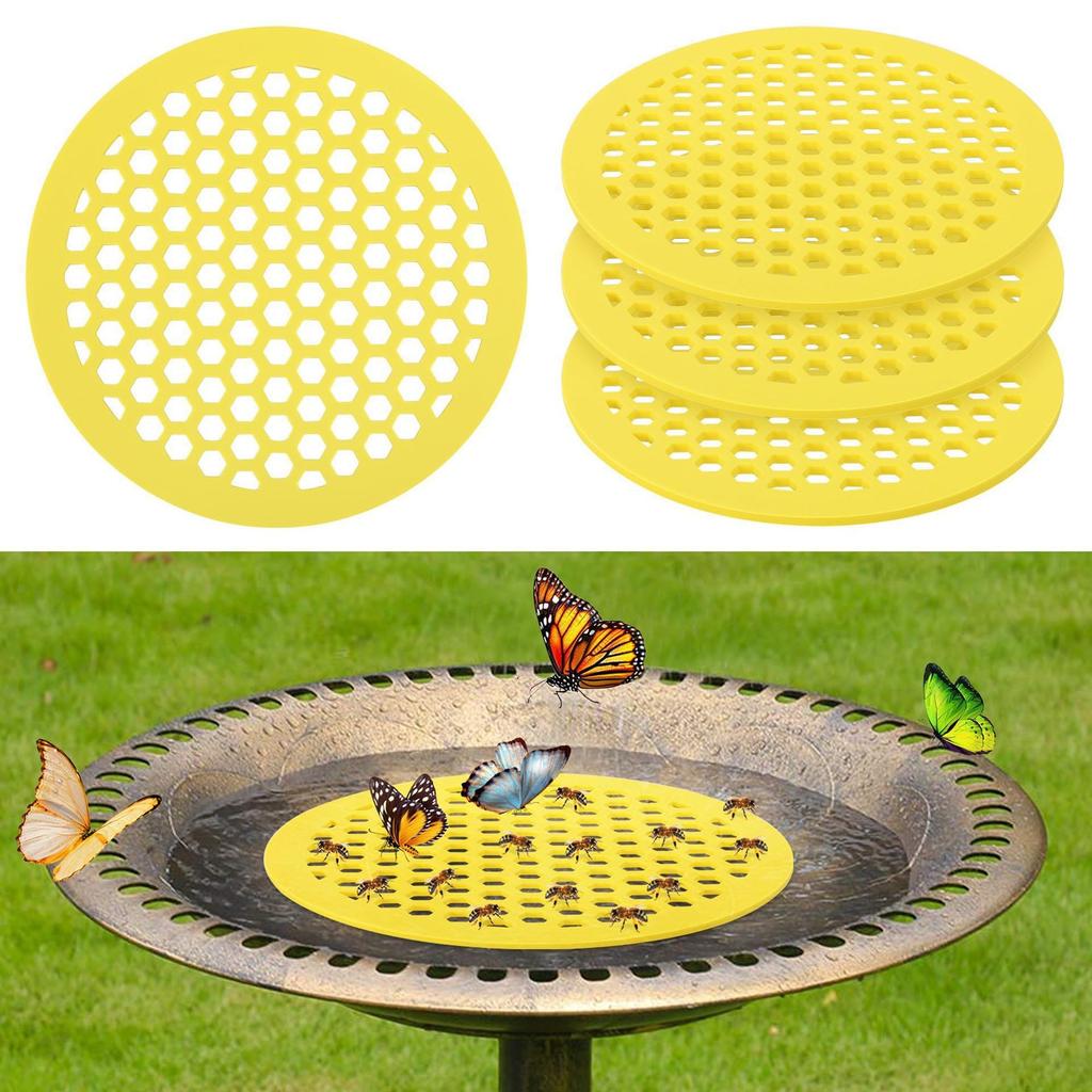Bee Waterer Tray Foam Butterfly Bee Drinking Fountain Beekeeping Hive Accessory Durable Plastic Material Suitable for Outdoor Use