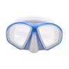 New Large-frame high-definition silicone diving goggles snorkeling set Tempered glass swimming goggles and snorkeling equipment
