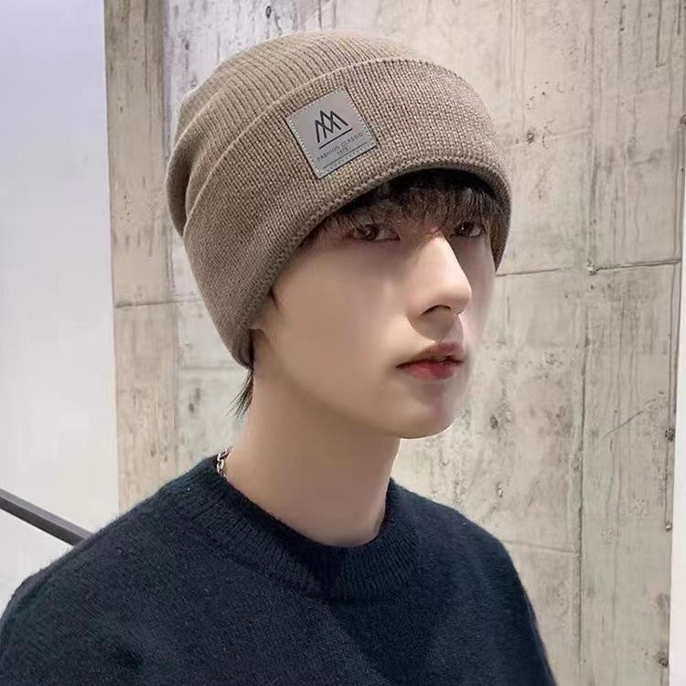 Hat Women's Winter Korean Edition Leisure Cycling Warm Anti Cold Ear Protection Women's Neck Knitted Hat Autumn and Winter