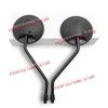 Motorcycle Rearview Mirrors Black M10 Mirrors Set for Honda NX 650 Dominator / XL 600 R / Transalp / MTX 50 Rear View Mirror