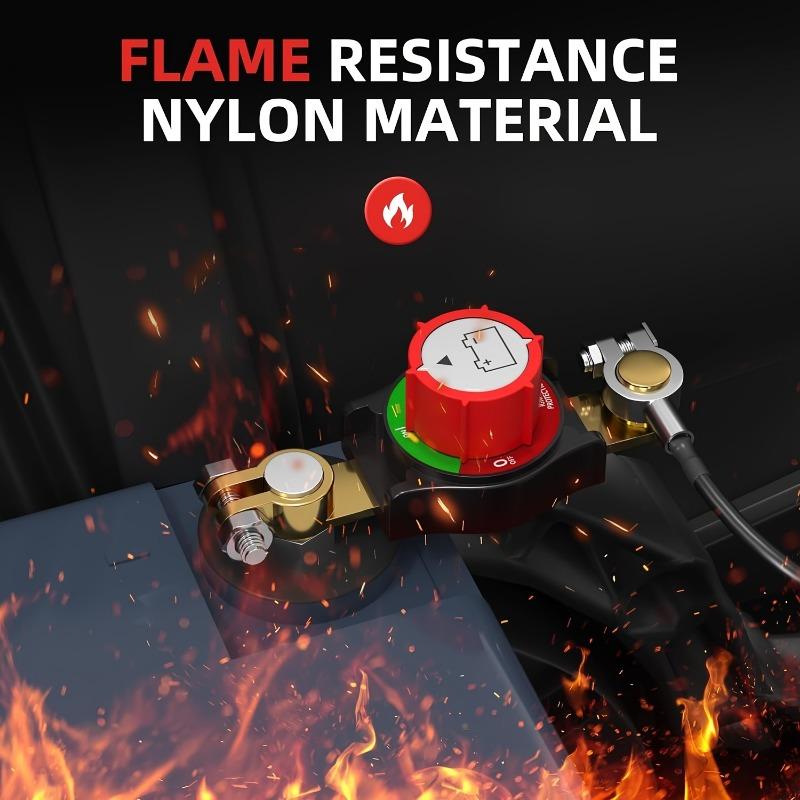 1 Stück hochwertiger Batterietrennschalter für 12V-24V-Systeme, ideal für Autos, Wohnmobile, Boote und andere Fahrzeuge