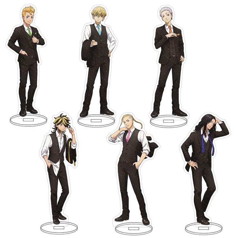 

Аниме Токио Мстители Стенд Анимация Периферийные Акриловые Фигурки Модель Игрушки Настольная Тарелка Украшение Офиса