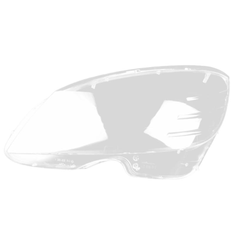 Car Front Headlight Cover Lampshades Lamp Shell Headlights Lens Cover For Mercedes-Benz C-Class W204 2007-2010