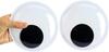 2/24Pcs Large Googly Eyes Giant Wiggle Eyes with Self Adhesive, Black White Googly Eyes for DIY Crafts Christmas Decoration