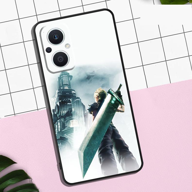 

Final Fantasy Case For OPPO Reno 13F 12F 11F 8T 7 8 10 11 12 13 Pro OPPO Find X8 X6 Pro X3 X5 Lite Cover OPPO Reno13 Pro