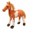 Horse Plush Doll Cute Foal Shape Stuffed Animal Soft Pony Plush Toy Skin-Friendly Comfortable Birthday