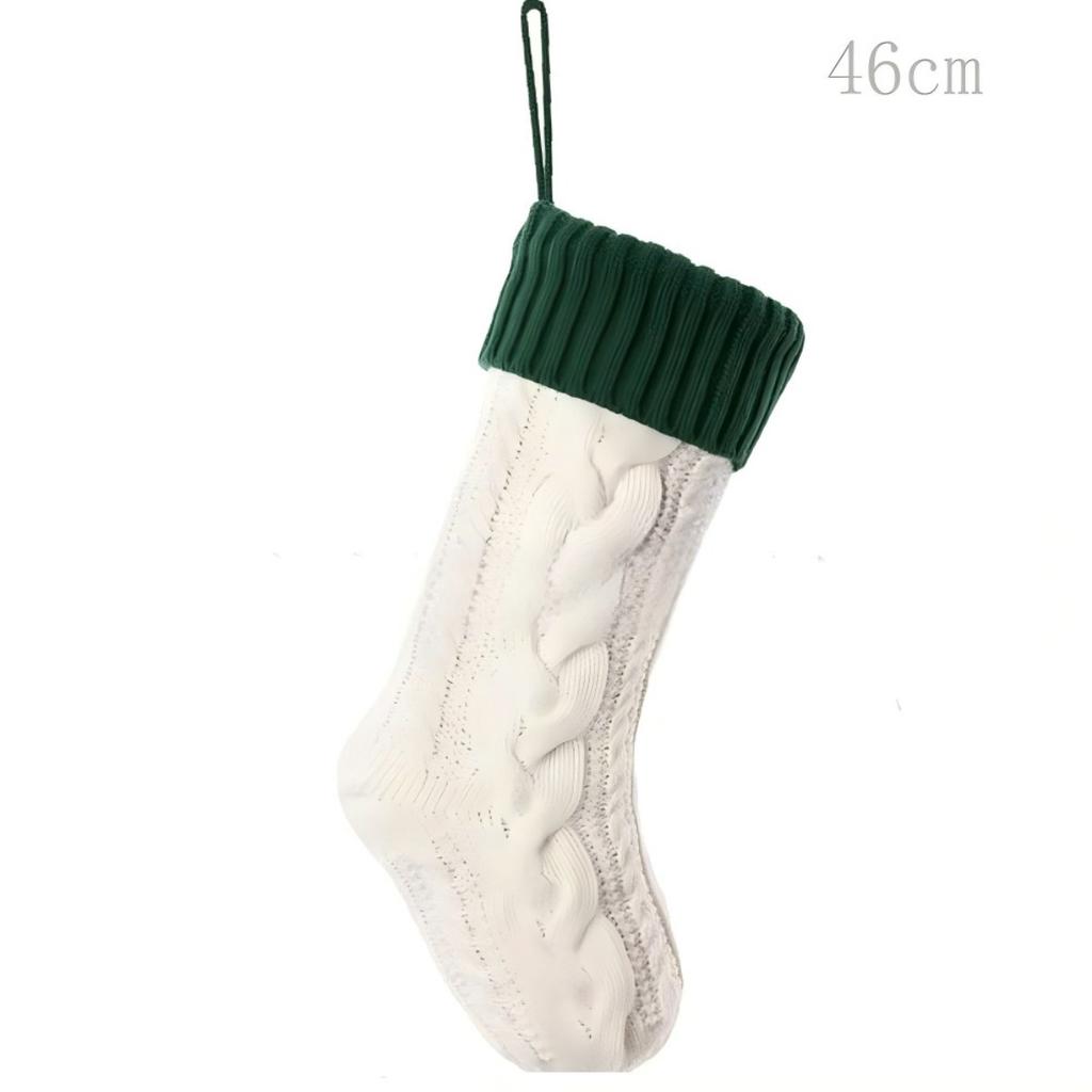 A Pair of Warm Floor Socks - Christmas Animals with Geometric Paw Prints/eye Patterns, Winter Warmth/outdoor Floor Socks