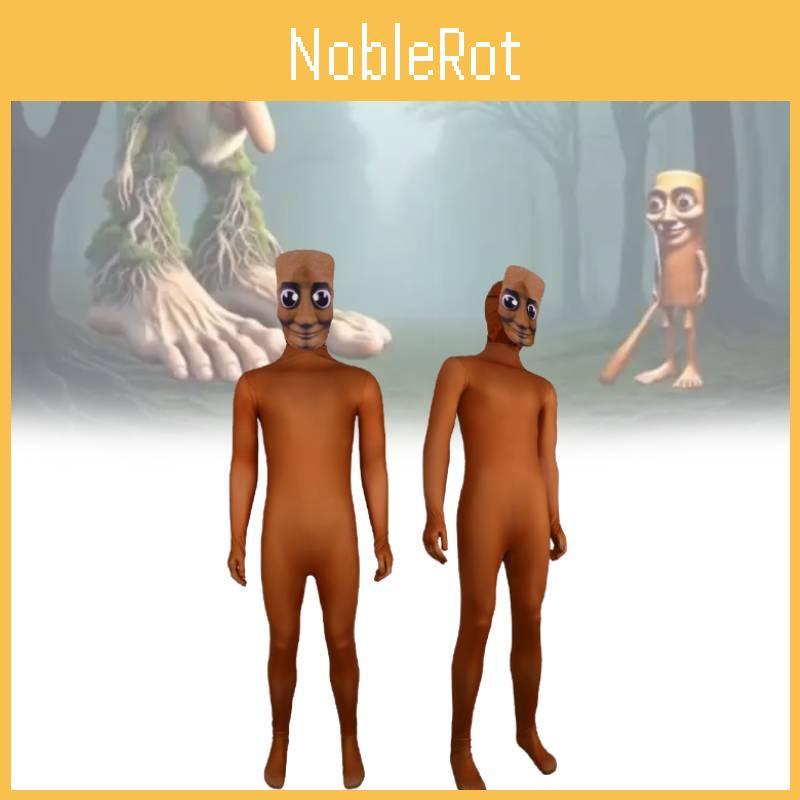 Tung Tungsahur Tung Cosplay Costume Kids Role Play Halloween Stage Performance