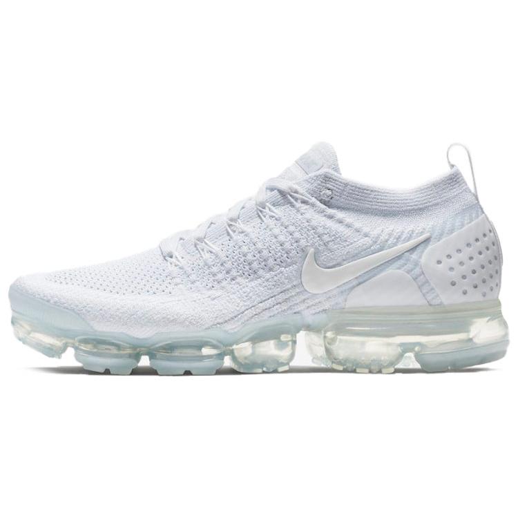 New Nike Air VaporMax Flyknit 2 White Pure Platinum 942842-100
