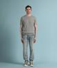 PANICALE Light Gray Vintage Washed Round Knit (Type A)