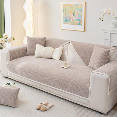 Copertura in tessuto per cuscino divano in ciniglia popolare antiscivolo cuscino divano quattro stagioni universale coprisedile