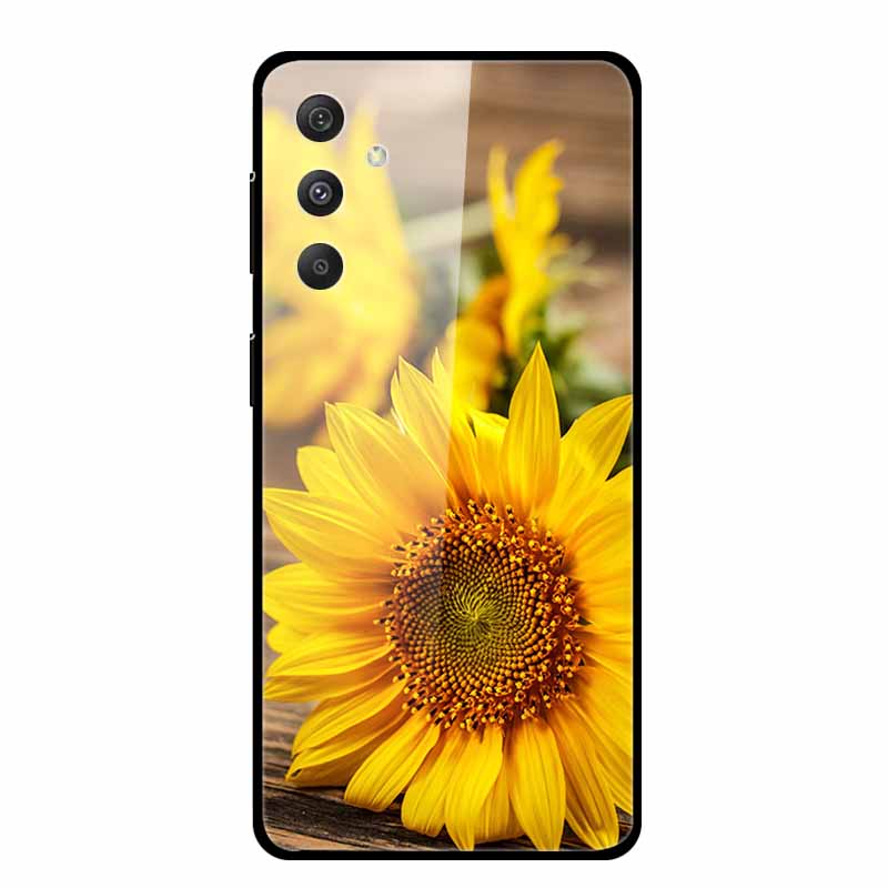 Tempered Glass Case For Samsung Galaxy S24 Plus Case Hard Glass Back Cover Soft Bumper For Samsung S24 Plus Phone Case S24Plus
