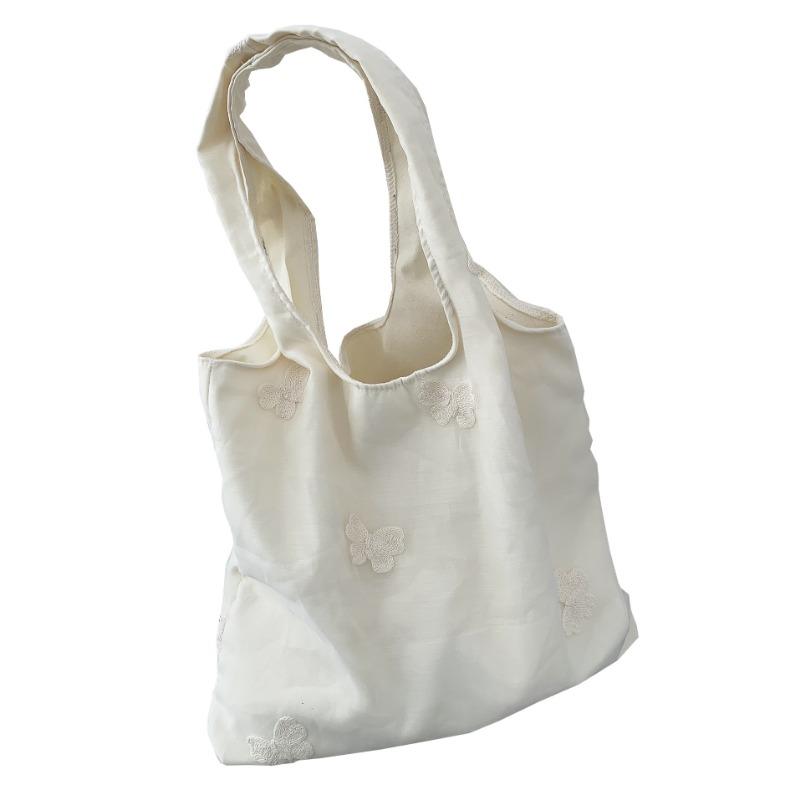 Embroidered Large-capacity Bag Lace Versatile Shoulder Bag for Casual Travel