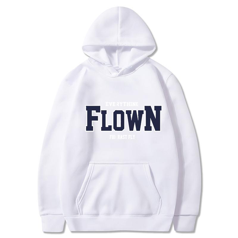 New Style Harajuku Retro Flown Printed Y2k Hoodie Sweater Men Women Hoodie Loose Bf Style Couple Long-Sleeved Pullover Clothing