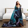 Dead by Daylights Art Blanket Quality Soft  Bedding Throws Winter Boy Girl Couch Bed Novelty Bedspread