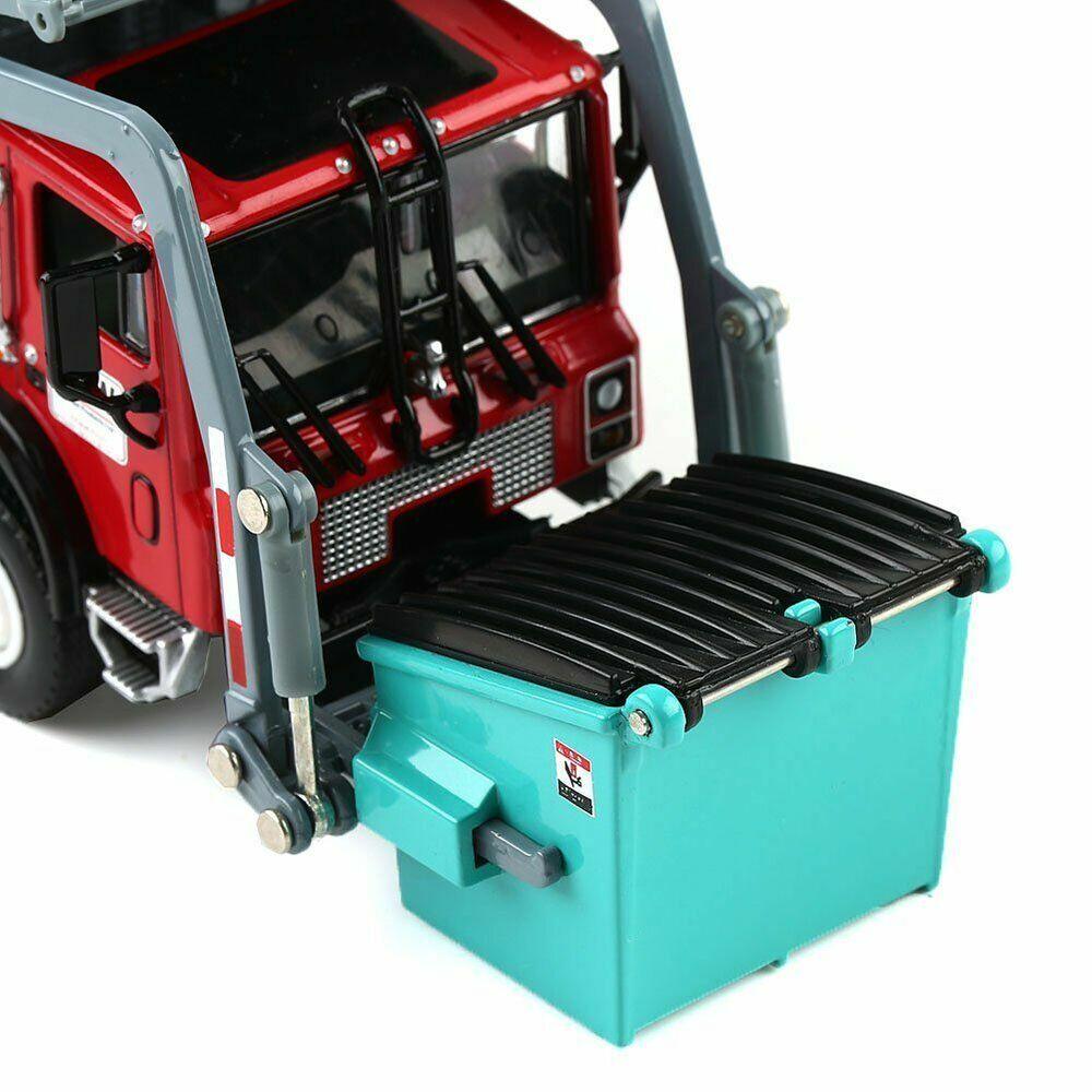1/24 Scale Alloy Transporter Garbage Vehicle Truck Diecast Car Model Toys Gift