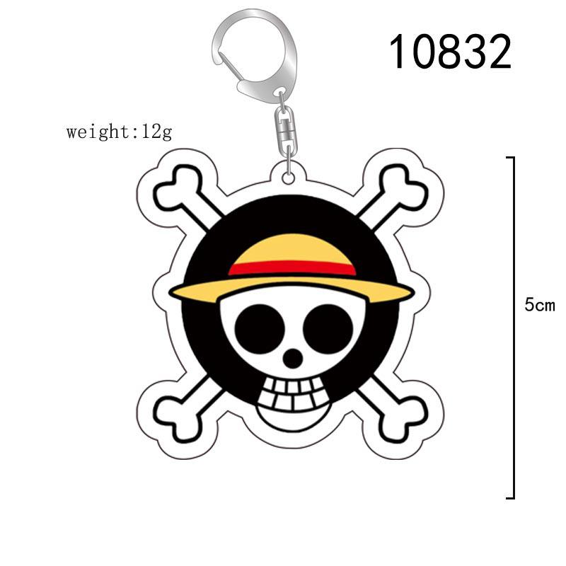 Acrylic Keychain - Luffy, Zoro, Nami Anime Pendant