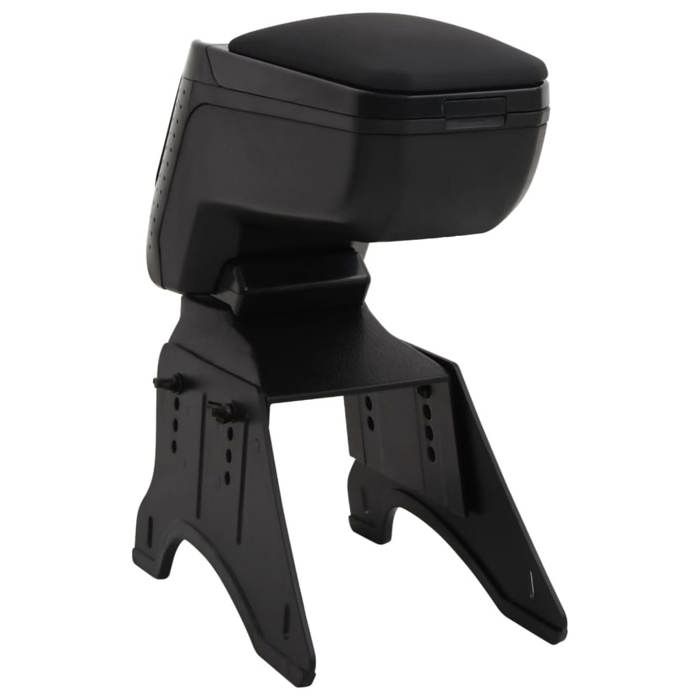 VidaXL Accoudoir de voiture universel noir 13x33x(33-53) cm ABS 154644