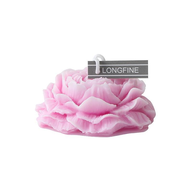 Peony-Shaped Scented Candle Ornament for Romantic Decor and Perfect Gift Approx. 55g