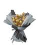 652F 20Pcs Clear Chocolate Bouquet Holder Round Candy Holder Plastic Chocolate Box for Wedding Valentines Birthday