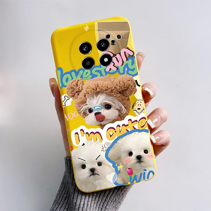 Case For Oppo Realme 13 Pro Funda Cute Cartoon Cat Dog Fox Silicone Soft Back Cover For Realme 13 Pro Plus 13pro 5G Phone Cases