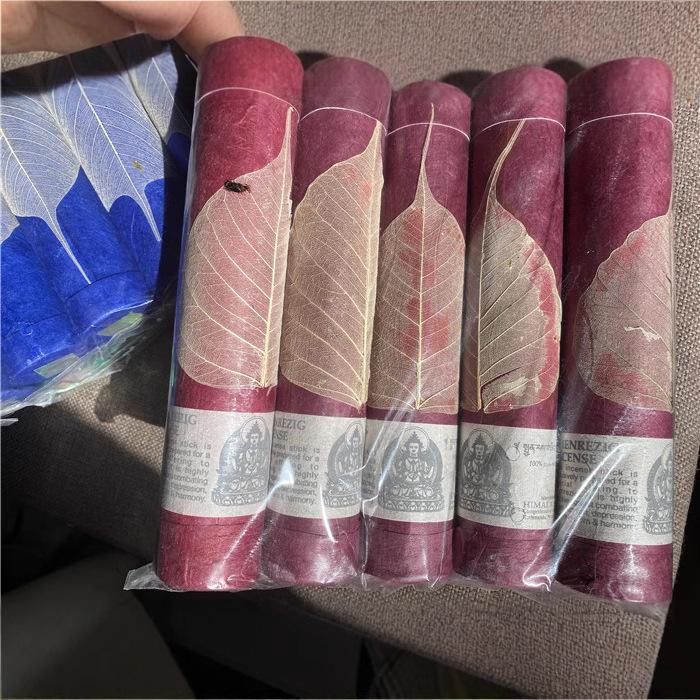 Nepal Natural Incense SticksTibetan Incense for Mediation Yoga Prayer Aromatic Medicine Stress Reliever Calmness