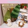 Adorable Plush Christmas Sami Snowman And Reindeer Doll Toys For Kids Decor