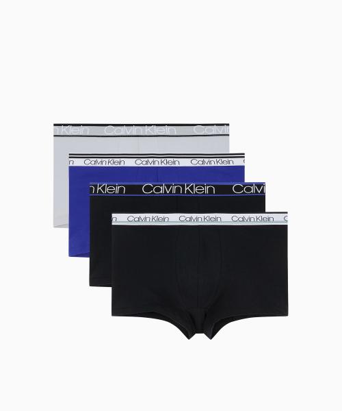 

[CK] Мужские боксеры WB Хлопок Стрейч Разнообразная упаковка 4 шт._NP2427OD2I [Отправлено из Кореи] 100% Оригинал BlueBlackBlackGrey - S