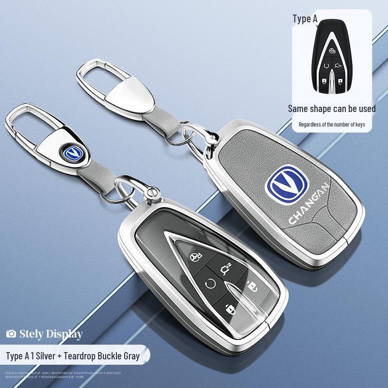 Changan Key Case: Compatible with CS75 Plus, CS55 Plus, CS35 Plus, Eado, Oshan X7, X5 Models