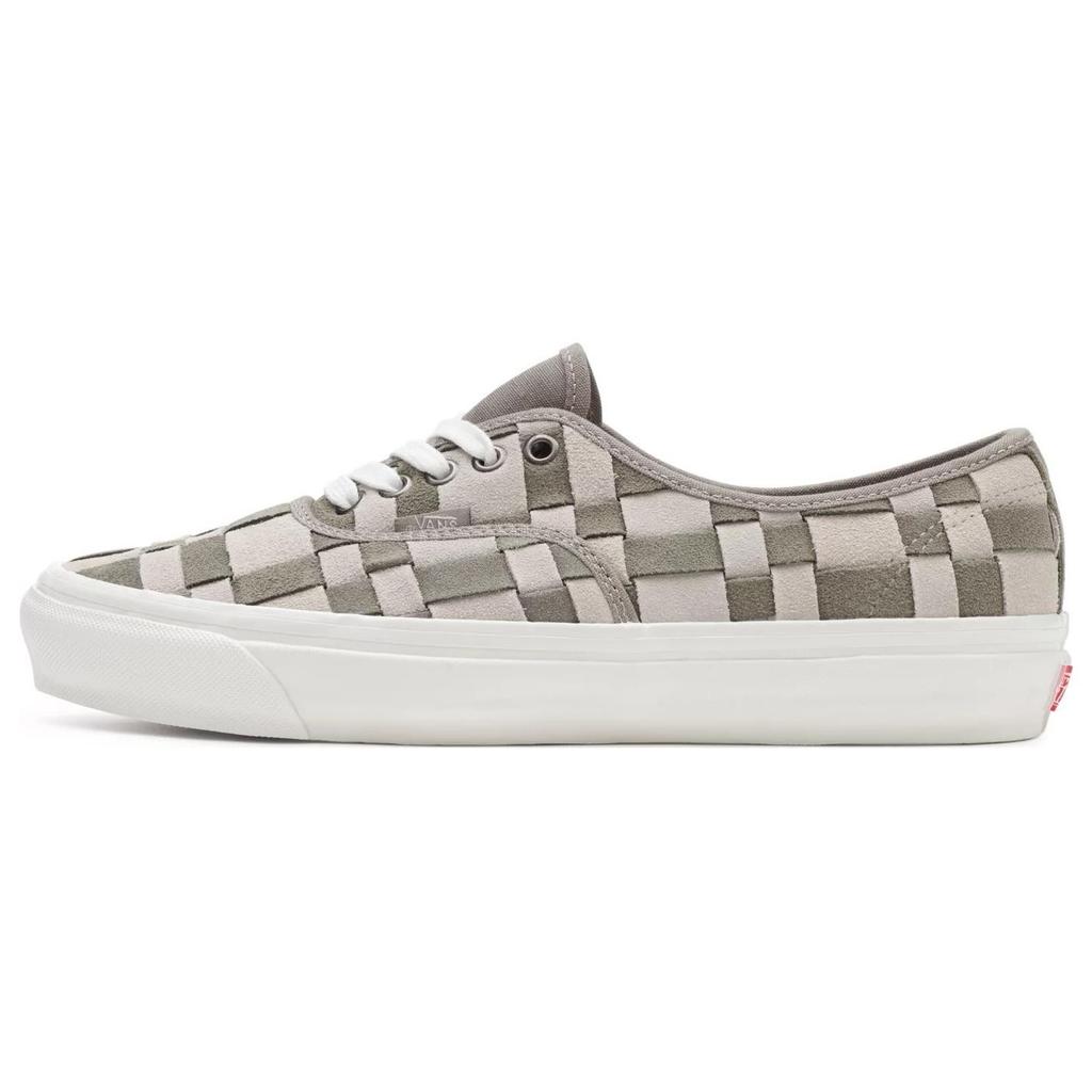 Vans Authentic 44 DX Woven Check - Brown Khaki Unisex Sneakers VN0A4BVYBKL