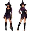 Halloween Witch Costume Sexy Cosplay Set Party Stage Performance Womens Game Roleplay Outfit