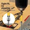 6Pcs High Hardness Cross Screwdriver Strong Magnetic Batch Head  Power Tools
