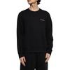 Emporio Armani Logo Embroidered Crew Neck Long Sleeve Sweatshirt Men sweatshirt Black EM000520-AF10790-UC001