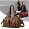 High Quality Women's Soft Leather Shoulder Bags Multi-Layer Pockets Classic Crossbody Bag Luxury Designer Handbags and Purses