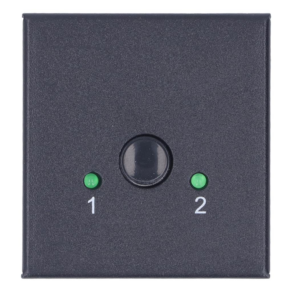 4K HD Switcher 2 In 1 Out Bi Direction Switch Plug and Play Metal Shell HD Multimedia Switcher for