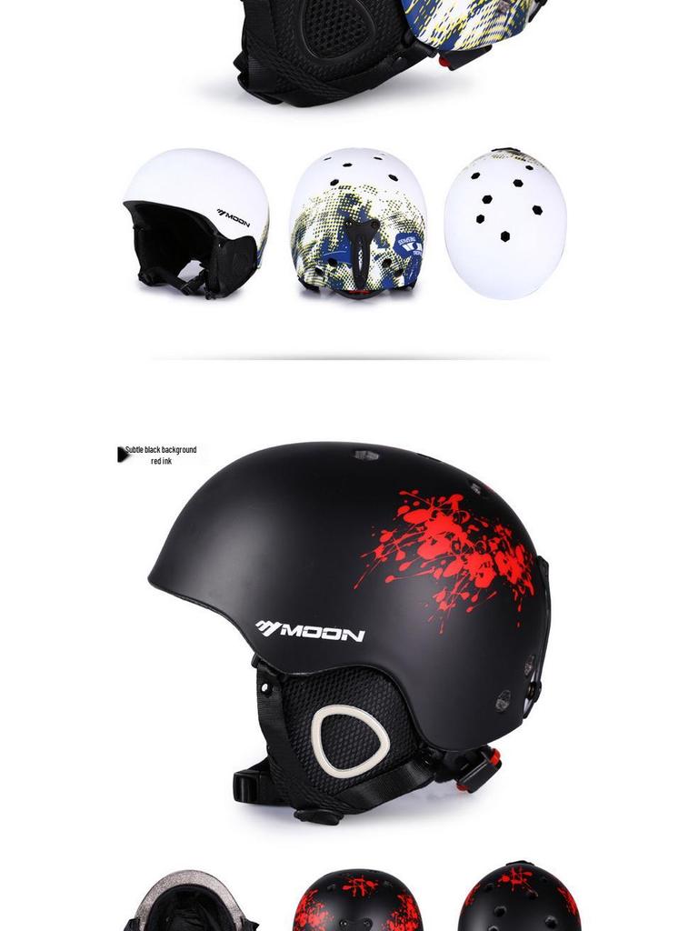 MOON Snow Ski Helmet: Winter Sports Safety Head Protection
