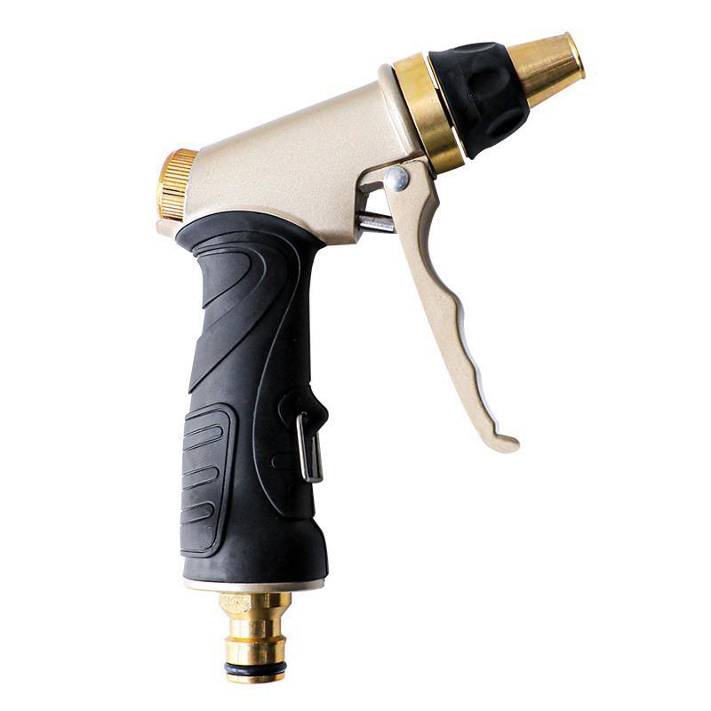

Pure Copper High-Pressure Water Gun for Car Wash and Garden, Universal Hose Sprinkler.