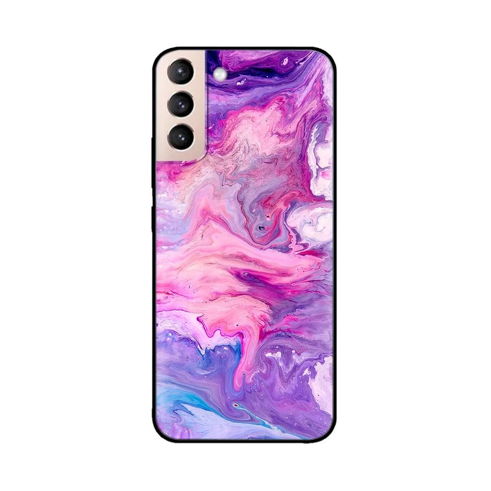Silicone Case For Samsung Galaxy S21FE Case S21 Ultra 5G Soft TPU Phone Case S21 FE Fundas For Samsung S21 Plus s21+ S 21 Cover