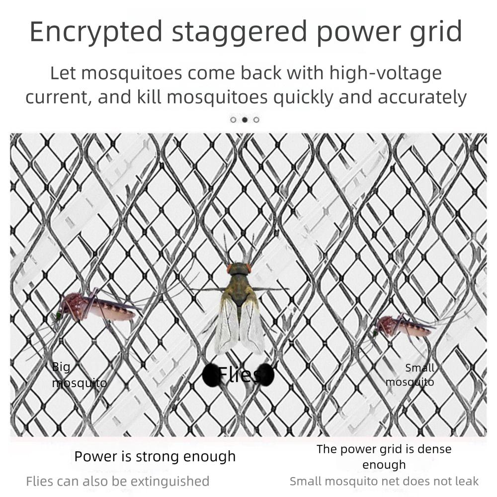 Electric Shock USB Mosquito Swatter UV Light Mosquito Killer Lamp Outdoor