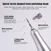 1Pcs Flame Tornado Nail Drill Bits 3/32" Diamond Milling Cutter For Manicare Rotary Nail Bit Cuticle Clean Burr Nail Tool