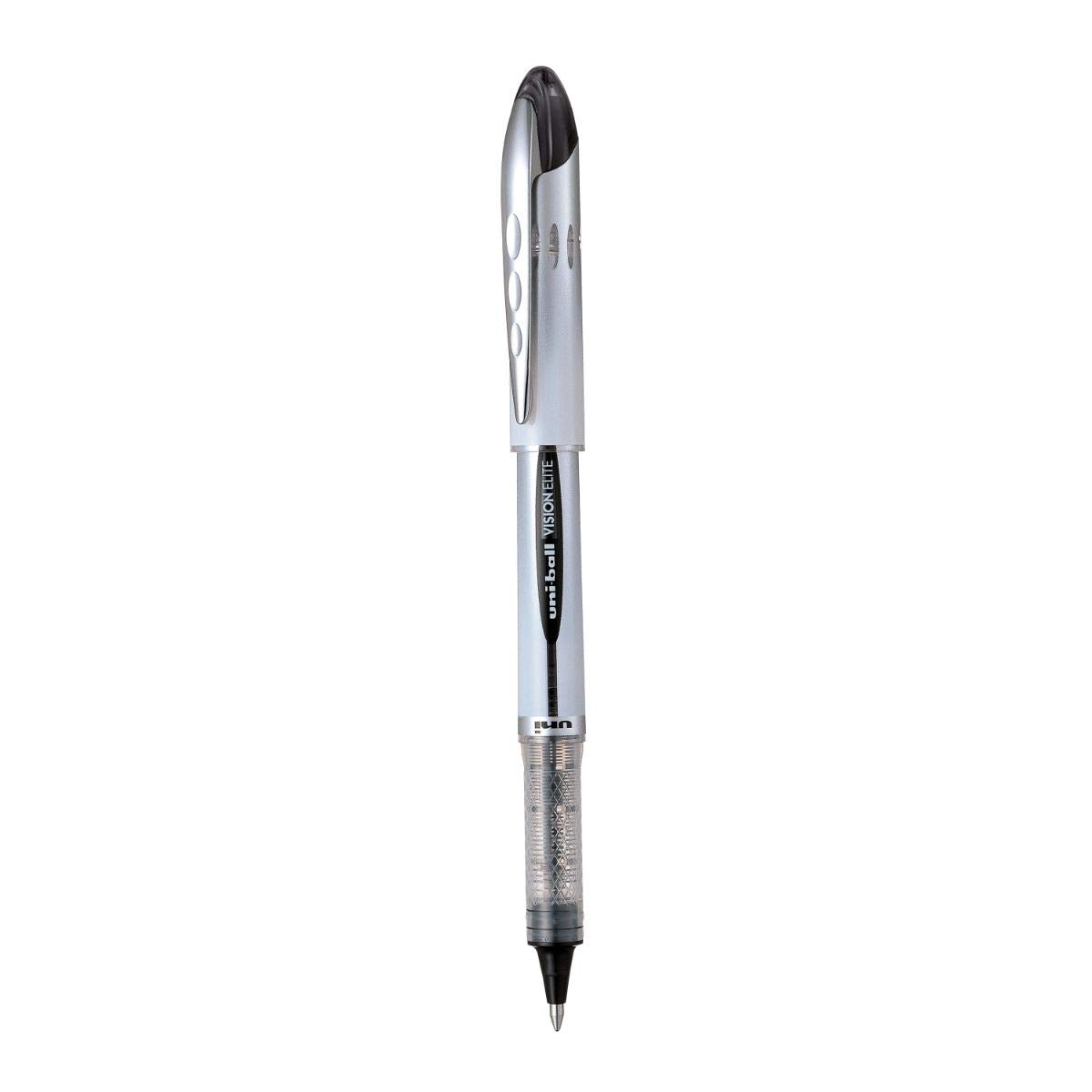 

Uni-ball Vision UB-200 0.8mm Roller Ball Pen Black Ink Pack of 1 for Office, Home & School Use