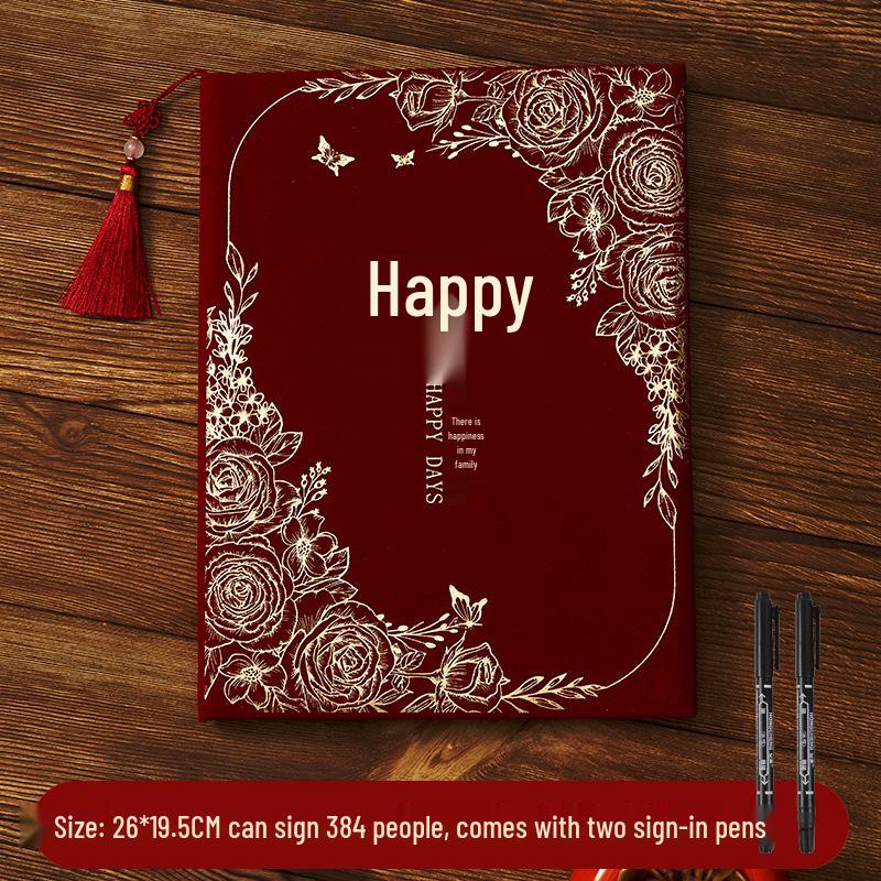 Wedding Gift Money Ledger & Sign-in Book