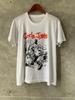 Vintage CIRCLE JERKS Hardcore Punk Rock Band T-shirt White Color PP2986
