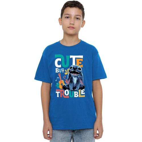 Lilo & Stitch Boys Cute But Trouble T-Shirt