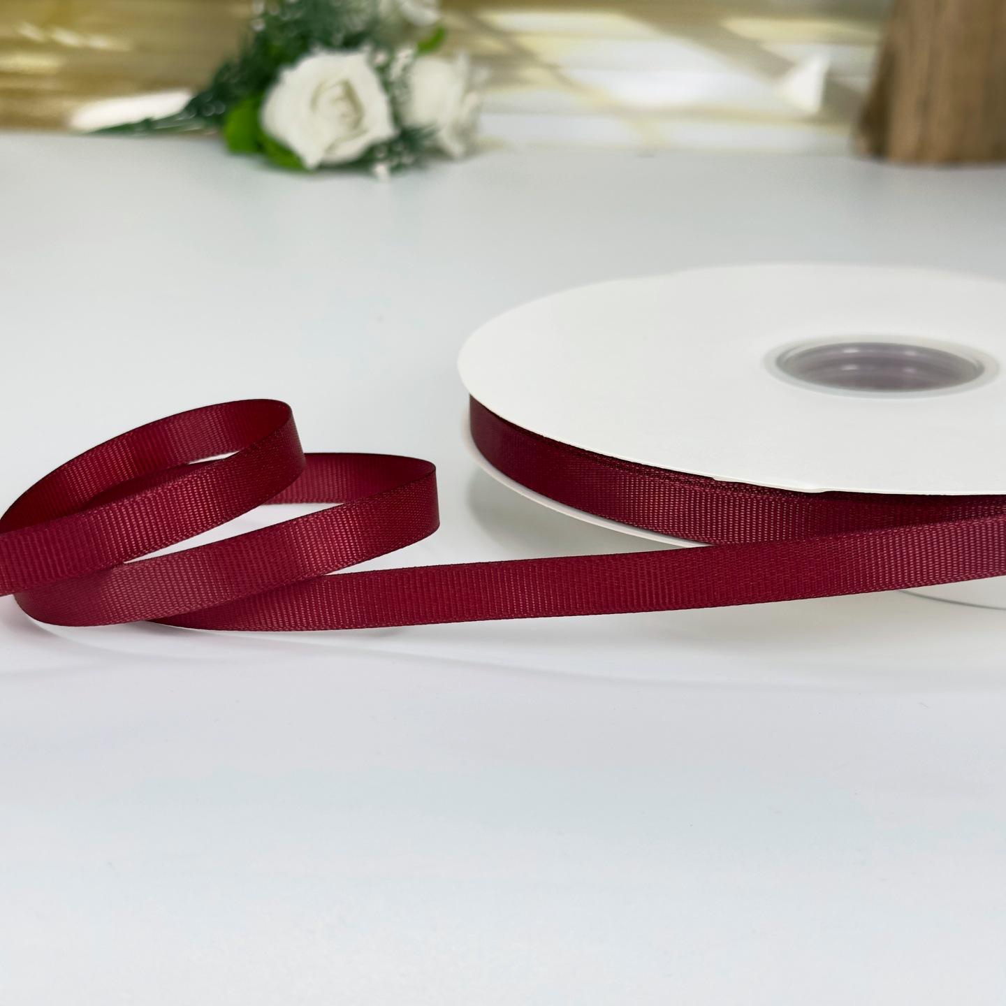 

6mm Ribbed Ribbon: High-Quality Accessory for DIY, Hair, Bookmarks, Gift Boxes, and More