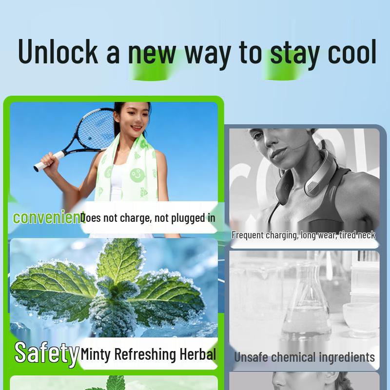 PEAK Ice Cooling Wipes