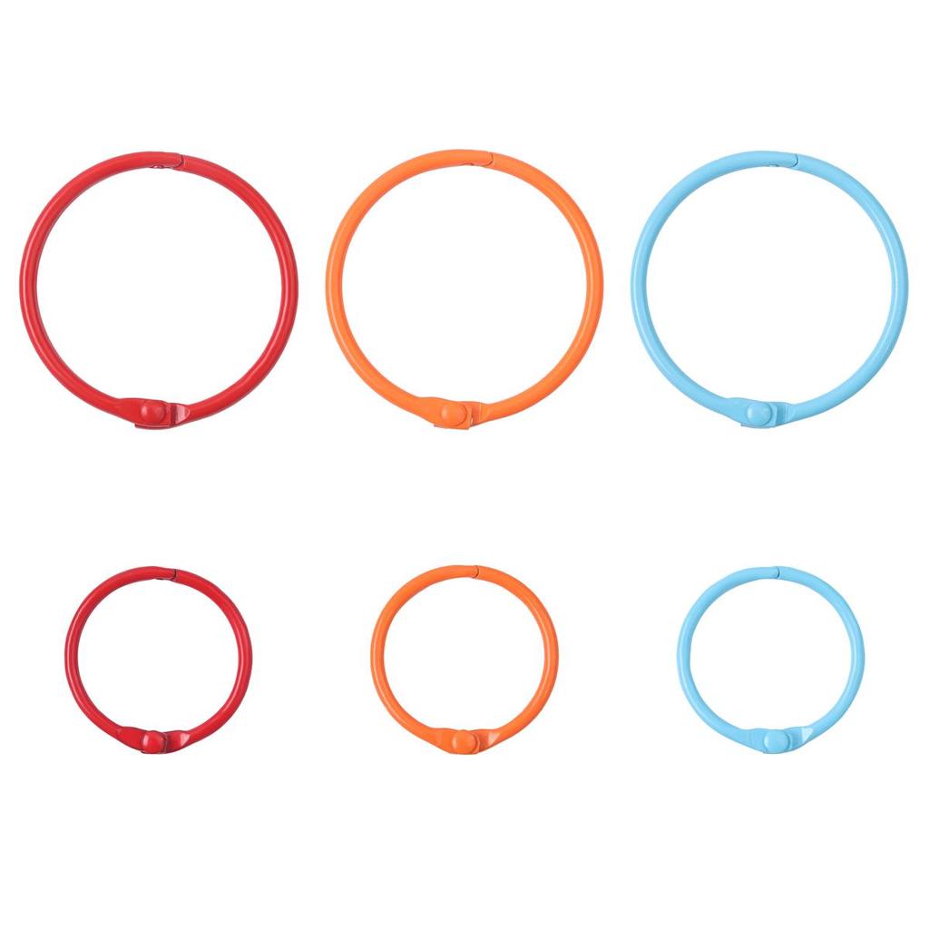 30/43mm Nøkkelring Fargerik Åpen Ring Spenne Nøkkelring Koblingslåser For DIY Smykkefremstillingsrekvisitter Nøkkelkjedetilbehør