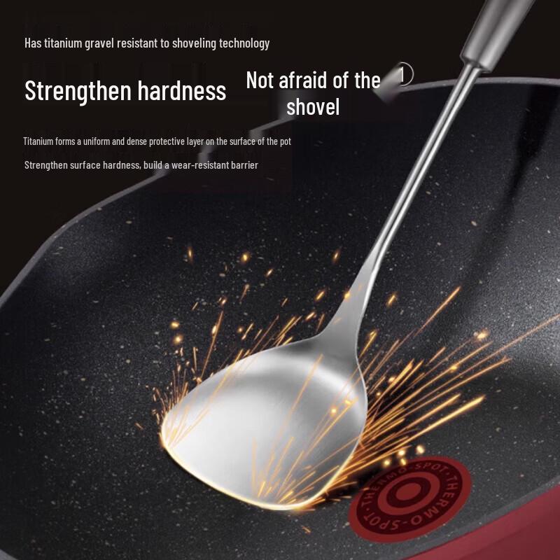 Supor 32cm Titanium Non-stick Wok